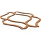 Ekena Millwork 63W x 94 12H x 38T Large Villarreal Decorative Fretwork Wood Ceiling Panels, Cherry CELW63X95X0375VILCH - alternate 4